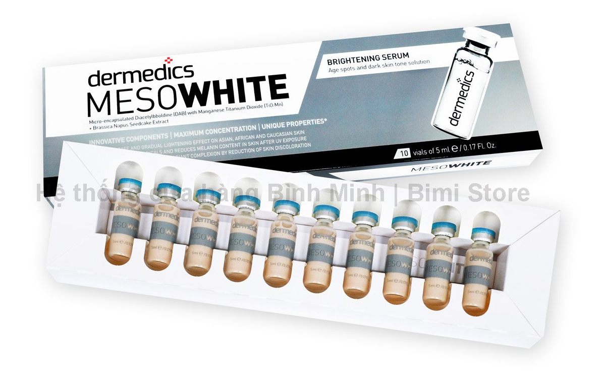 mỹ phẩm mesowhite dermedics ba lan chính hãng